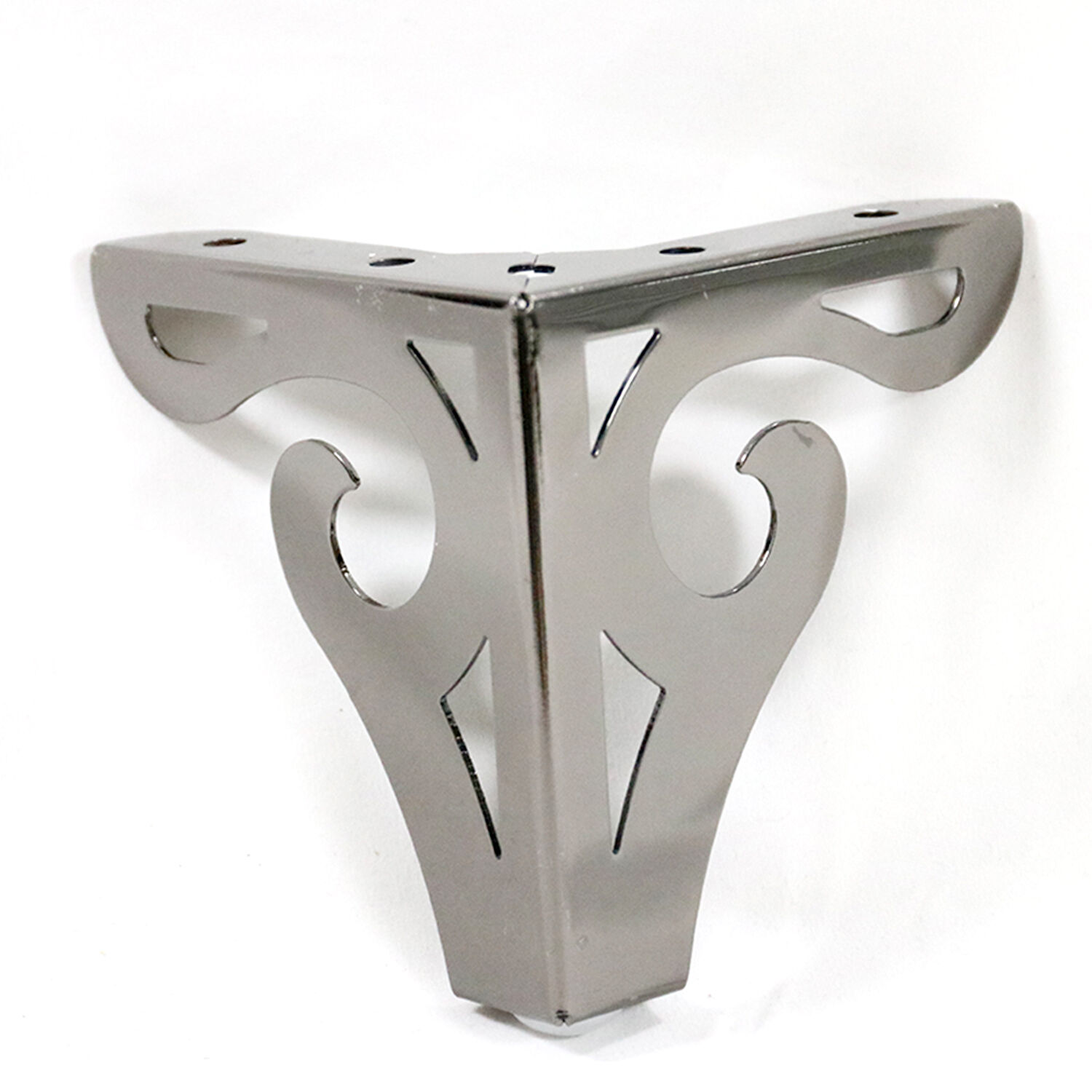 Wejoy Furniture Accessory 120mm black metal Triangle Sofa Legs for table