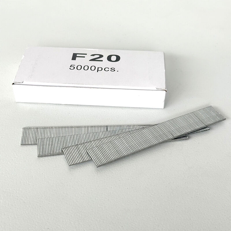 Wejoy F Series Brad Nails F15 F20 F25 F30 Pneumatic Straight Nail Gun Nails for Woodworking Furniture Hardware Accessories Galvanized Finish Nailer