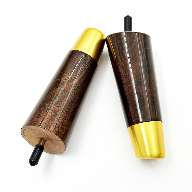 Wejoy New Custom Made13cm Gourd Wood Furniture Legs Modern Practical Cabinet Sofa Wooden Leg