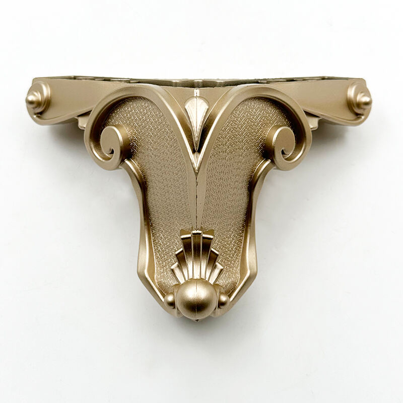 Wejoy Turkey champagne Color 12cm Height Functional Decorative Sofa Leg