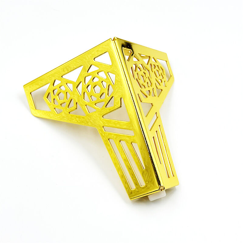 Wejoy Hardware Accessories Factory Gold Color Metal Iron Legs for Furniture Sofa