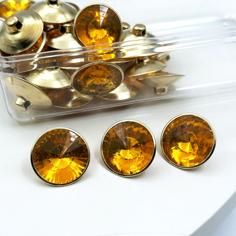 Wejoy: Glänzender, mehrfarbiger runder Satelliten-Kristallknopf mit 20 mm oder 25 mm Durchmesser für Möbel