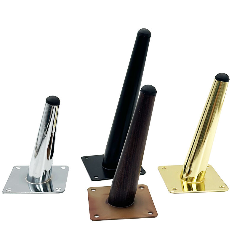 Wejoy Fancy 15cm 20cm Straight Inclined Conical Furniture Corner Sofa Legs