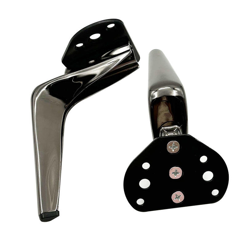 Wejoy sofa Legs Modern Tapered Luxury Support Steel Furniture Feet BedSide Chrome Metal Bed Cabinet Gold Legs Sofa for Sofa Furniture