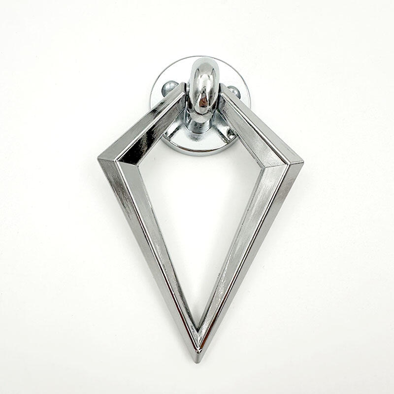 Poignées d'armoire Wejoy en forme de diamant, poignées métalliques texturées à nervures, quincaillerie argentée, dorée ou noire pour bureau