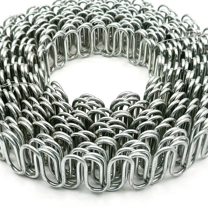 Usine Wejoy : ressort hélicoïdal sinueux en fer, hauteur d’arc de 48 mm, pour chaise et canapé, ressort sinusoïdal zigzag robuste pour l’ameublement et la sellerie