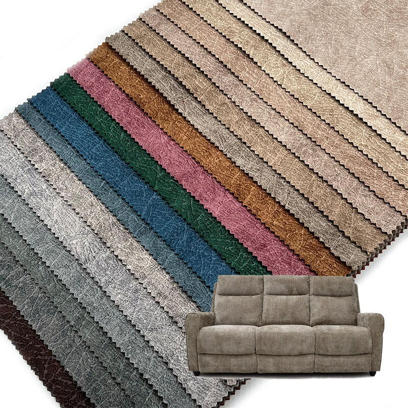 Wejoy Wholesale Multi Color 320gsm Jacquard Velvet Printed Embossed Fabric for Home Decor