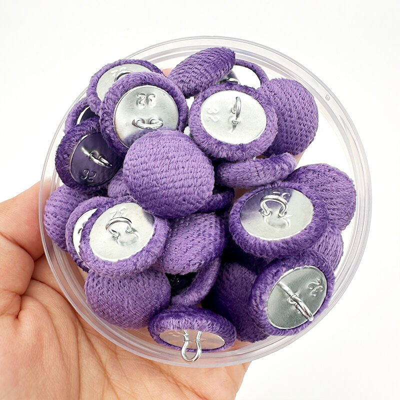 Wejoy Multiple Color 17.8mm Button 19mm Cover Fabric Covered Button for Upholstery