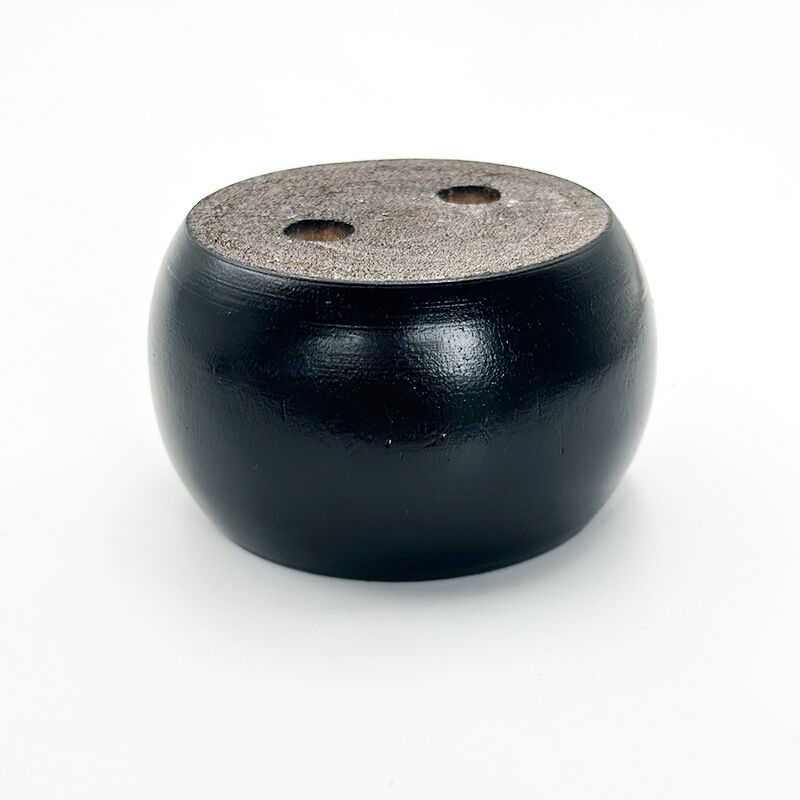 Wejoy Customized Three Color Choices 4.5cm Height Round Wooden Legs for Table Cabinet