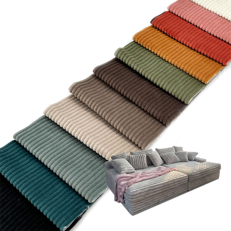 Wejoy Factory 4.5 Strips Decorative Fabric Corduroy Fabric for Cushion Cover