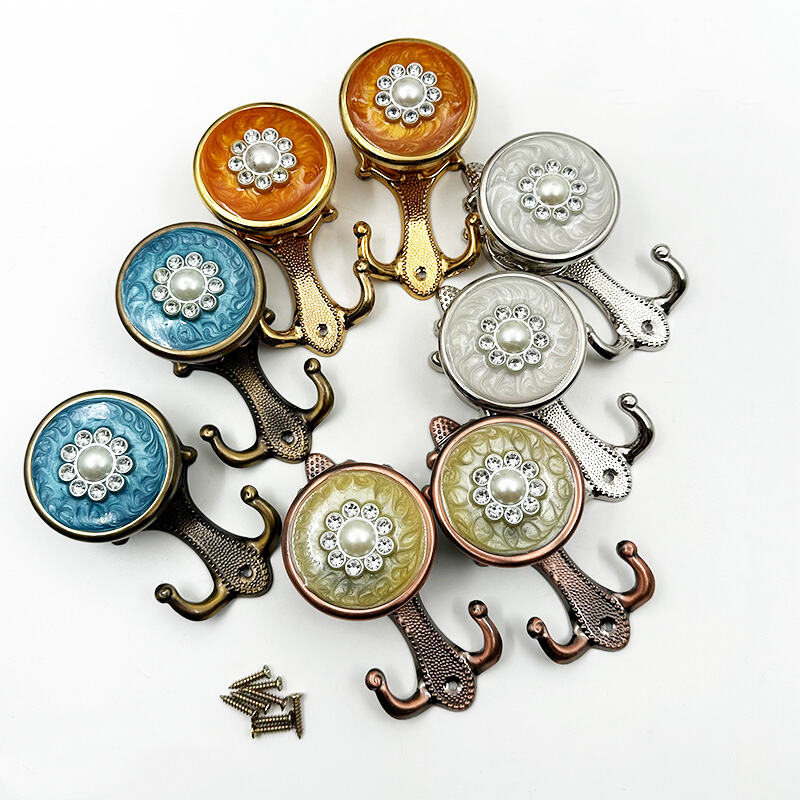 Wejoy unflower Multiple Techniques Synthesizing Diamond Wall Hooks Window Accessories Floral Wall Hook Crystal Diamond Sunflower Home Decor for Living Room Bedroom Kitchen Garden Window 