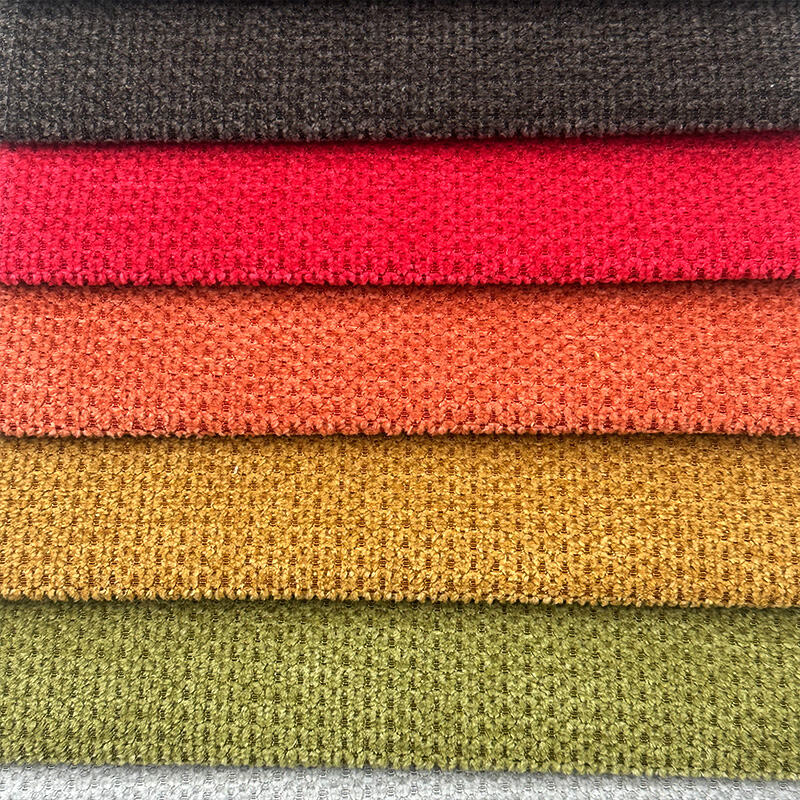 Wejoy New Design 340gsm Imitation Hemp Polyester Linen Fabric for Furniture Sofa Cover