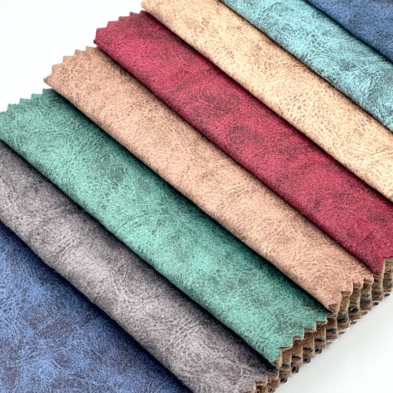 Wejoy New 380gsm 100 Polyester Velvet Fabric for Furniture Sofa