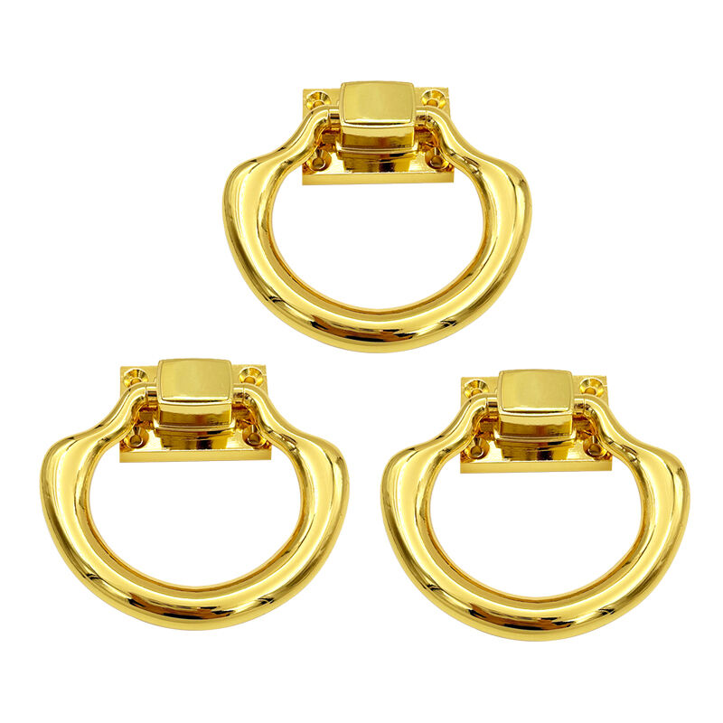 Poignées de meuble Wejoy en forme de coquillage | Poignées de tiroir dorées | Quincaillerie moderne pour meubles, poignées pour canapé