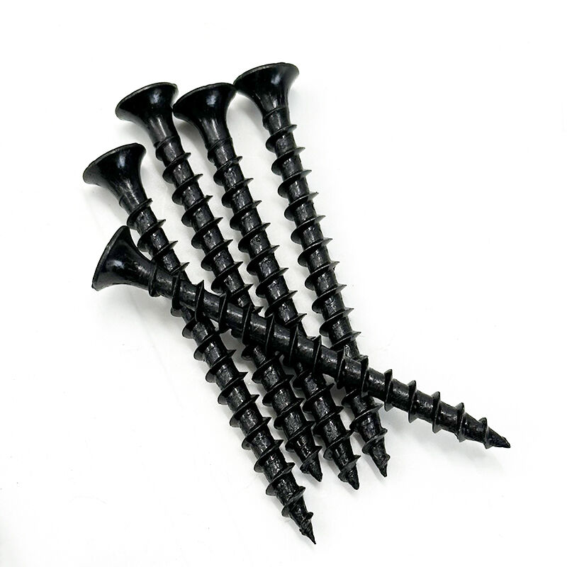 براغي الخشب من وي جوي مقاس M8 × 50 مم ذات خيوط خشنة، ذات رأس مسطح بنمط فيليبس، ذاتية التثبيت، مصنوعة من فولاذ كربوني مُغطى بأكسيد أسود، وتُستخدم في تركيب الأثاث، وتشير إلى «براغي للخشب» باللغة الإسبانية.