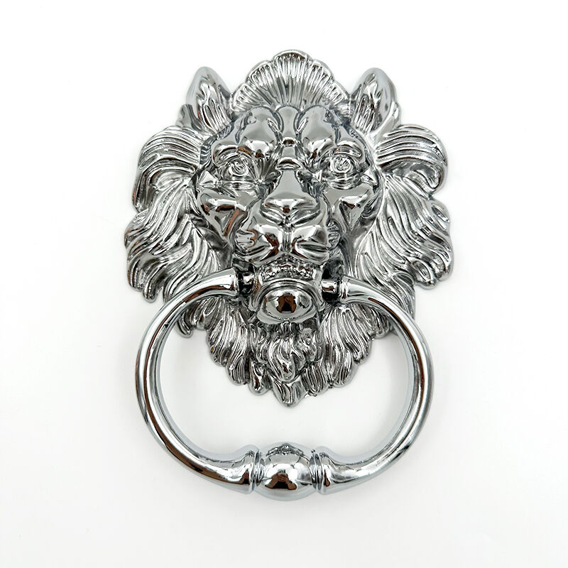 Poignées de meuble Wejoy à motif de lion | Poignées à bague en bronze | Poignées de meuble de luxe pour la décoration de portes