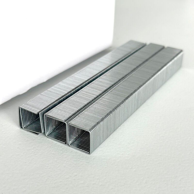 Wejoy  8012 Staple 12mm Leg Length Upholstery Staples Fine Wire Crown Staple Pneumatic Staple for Sofa Furniture Wood Frame Hardware Fastener U Shaped Nail Door Nail