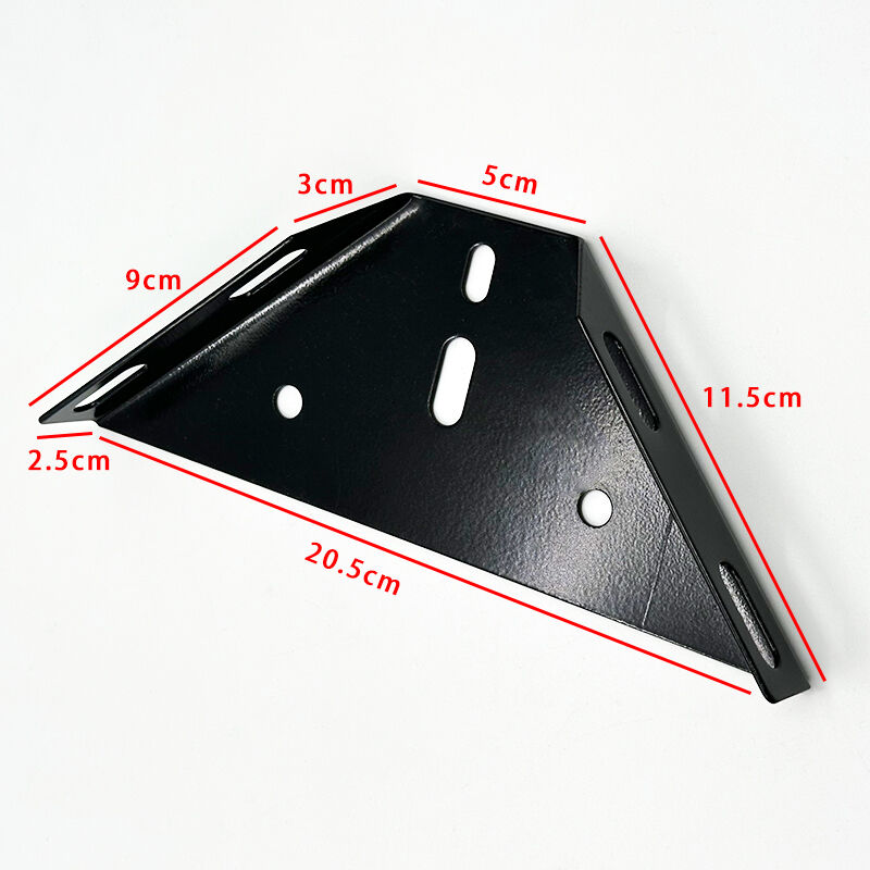 Wejoy Square Corner Bracket Right Angle Brace Heavy Duty Corner Fastener for Bed Frame Furniture Cabinet Assembly Hardware Fitting