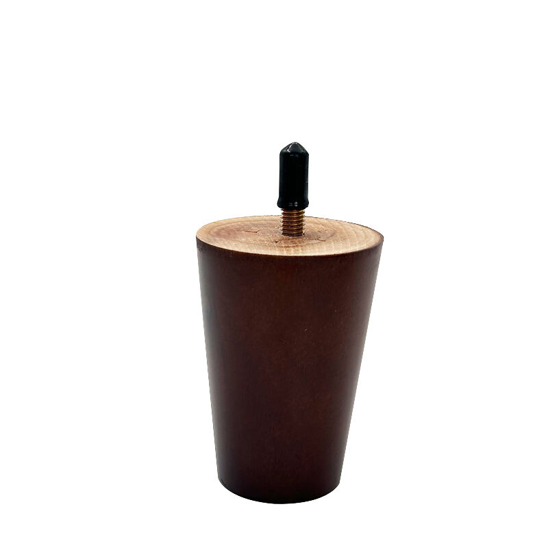 Wejoy – príslušenstvo pre nábytok: matné nohy z pevného dreva pre čajový stôl s výškou 8 cm, 10 cm, 12 cm a 15 cm so skrutkami