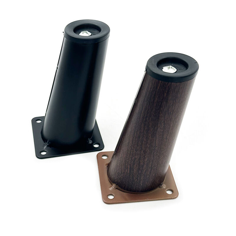 Wejoy Wholesale 12cm 15cm Height Large Conical Foot Metal Iron Legs for Cupboard