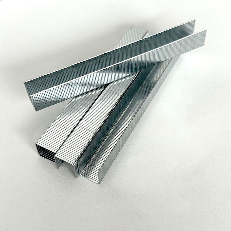 Wejoy 8014 Staple 14mm Leg Length Stainless Steel Code Nail Upholstery Staples Fine Wire Crown Staple Pneumatic Gun Nail Furniture Sofa U Shaped Nail Hardware Fastener