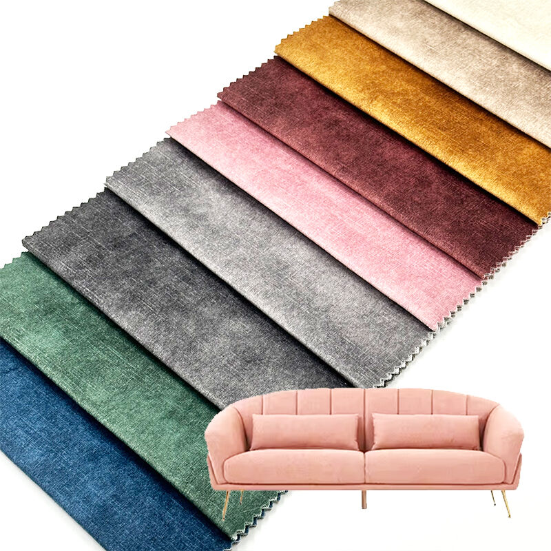 Wejoy Supplier Knitting Printed Velvet Fabric for Curtains Fashion