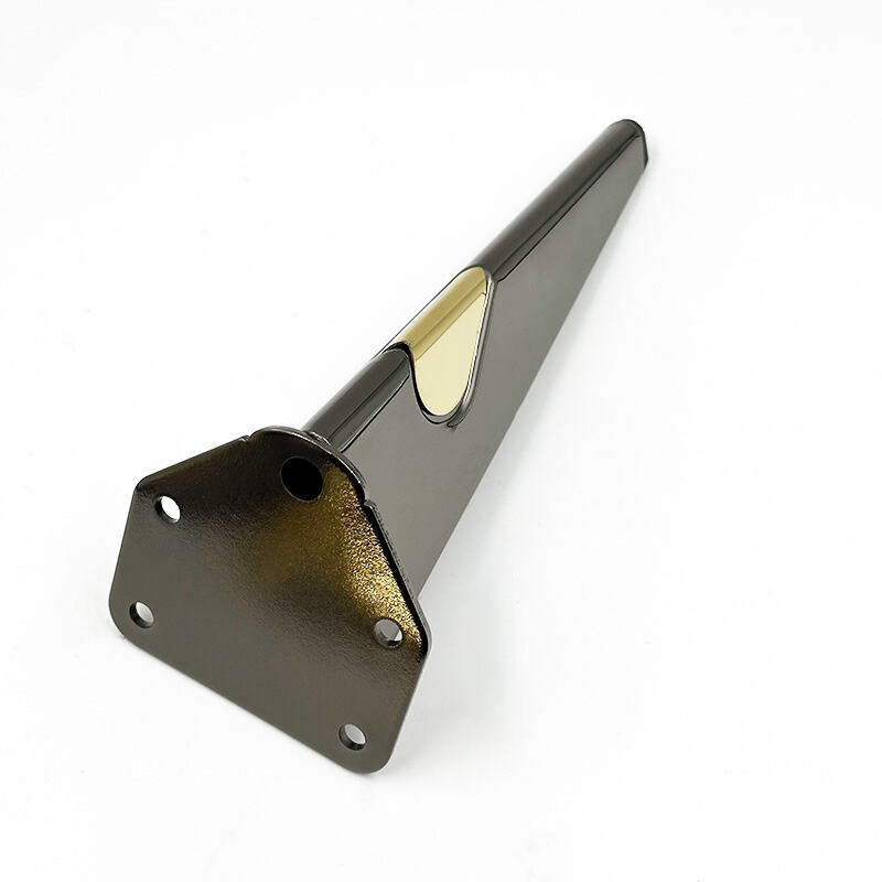 Wejoy Sofa Accessories Furniture Hardware Metal Sofa Legs Modern Gun Black Metal Furniture Legs