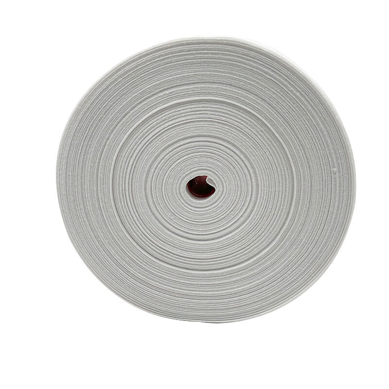 Wejoy Gardinenkopfband, 8 cm breit, weiß, aus gewebtem Polyester für gefaltete Vorhänge, Zubehör für die Vorstoffsproduktion, Großhandel