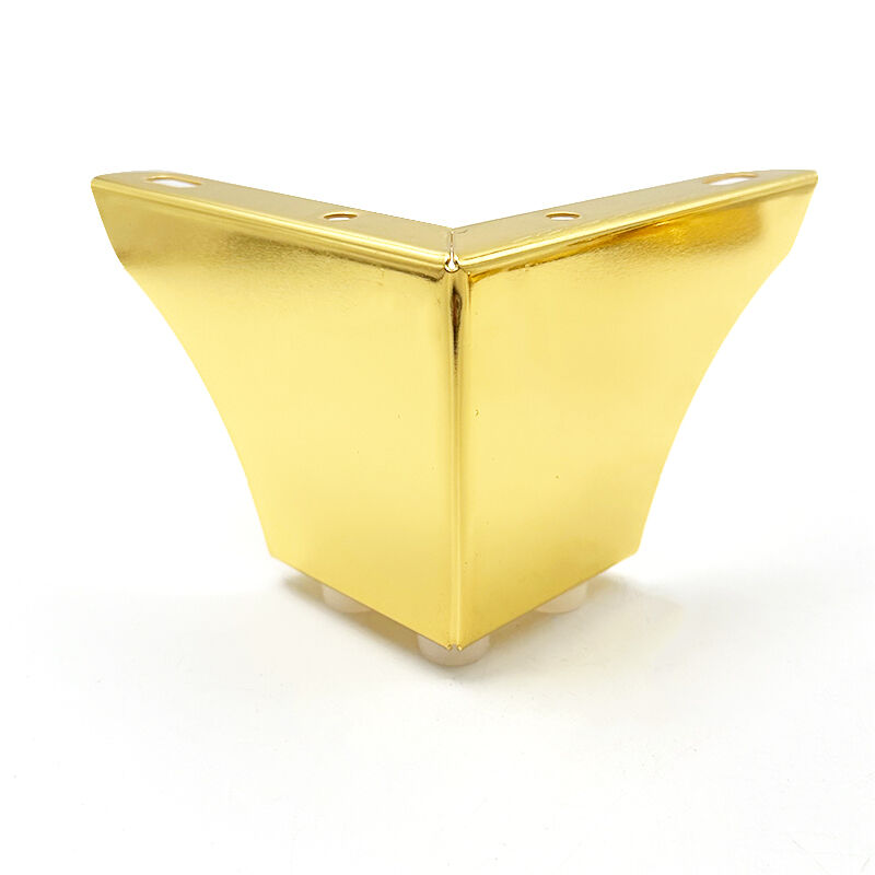 Wejoy 100mm Furniture Legs Golden Furniture Cabinet Table Feet Metal Iron Sofa Legs