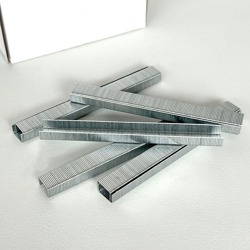 Wejoy 21 Gauge 8008 Staple 8mm Leg Length Upholstery Staples Fine Wire Crown Staple Pneumatic Staple for Sofa Furniture Wood Frame Manual Code Nail Hardware Fastener