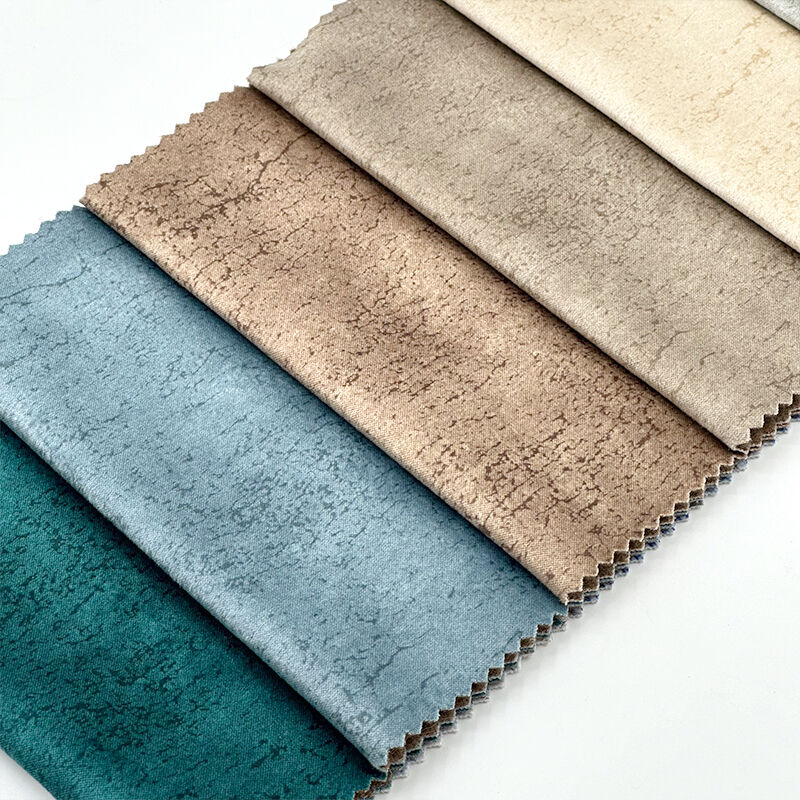 Wejoy Factory's 310gsm 100% Polyester Velvet Fabric 100% Marble Printed Pattern Woven Plain Style Waterproof for Sofa Couch