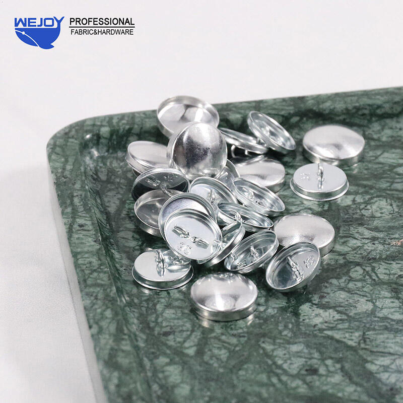 Wejoy Blank Removable Button Cover Reusable Useful Decorative Button Covers for Sofa