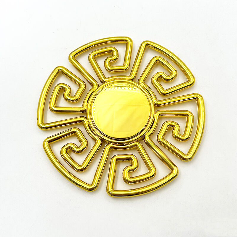 Wejoy Wholesale Gold Chrome Color Plastic Sofa Accessories for Furniture Upholstery