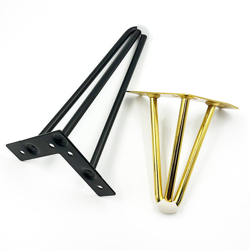 Mga Paa ng Sofa na Gawa sa Metal mula sa Wejoy para sa Whole Sale: Madaling I-install, Mga Paa ng Sulok ng Sofa, Matatag na mga Paa ng Furniture, Modernong Mga Paa ng Mesa na Maaaring I-fold