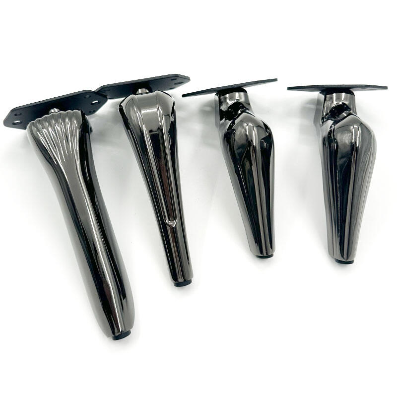 Wejoy – Acessórios metálicos de luxo para sofá: pés reforçados para mesas de centro, banheiros e armários de TV, bem como para mesas laterais