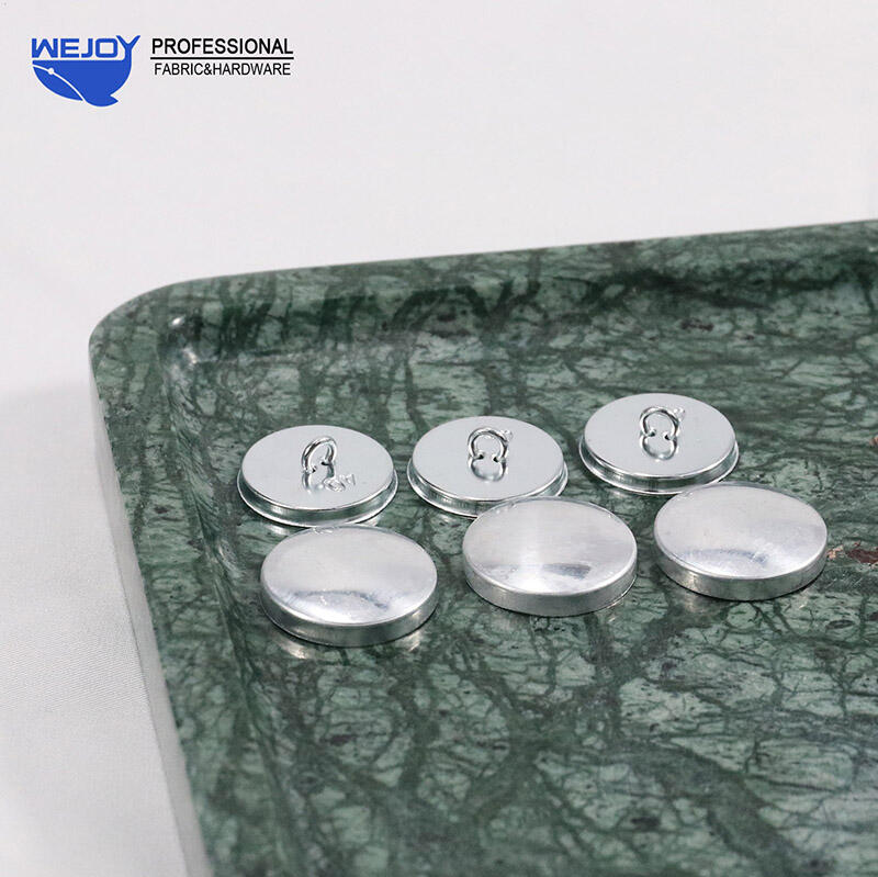 Wejoy Free Sample Furniture Hardware Parts 24mm Decorative Snap Self Cover Button for Sofa