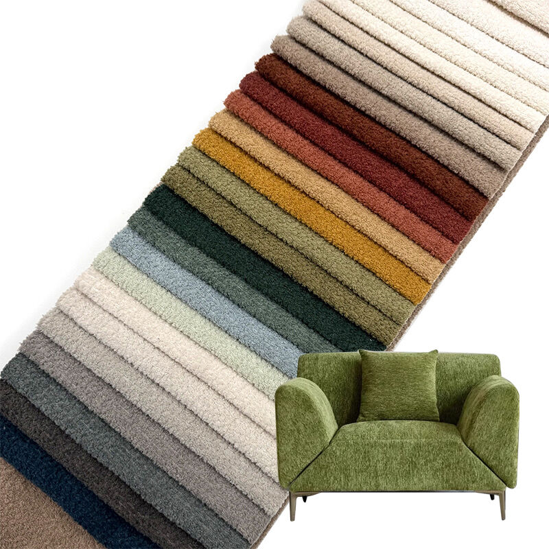 Wejoy Neuheit 2026: 400 g gebürsteter Samtstoff aus 100 % Polyester, hochbelastbarer Polsterstoff für Sofas, Möbel und Couches – ideal für Herbst und Winter