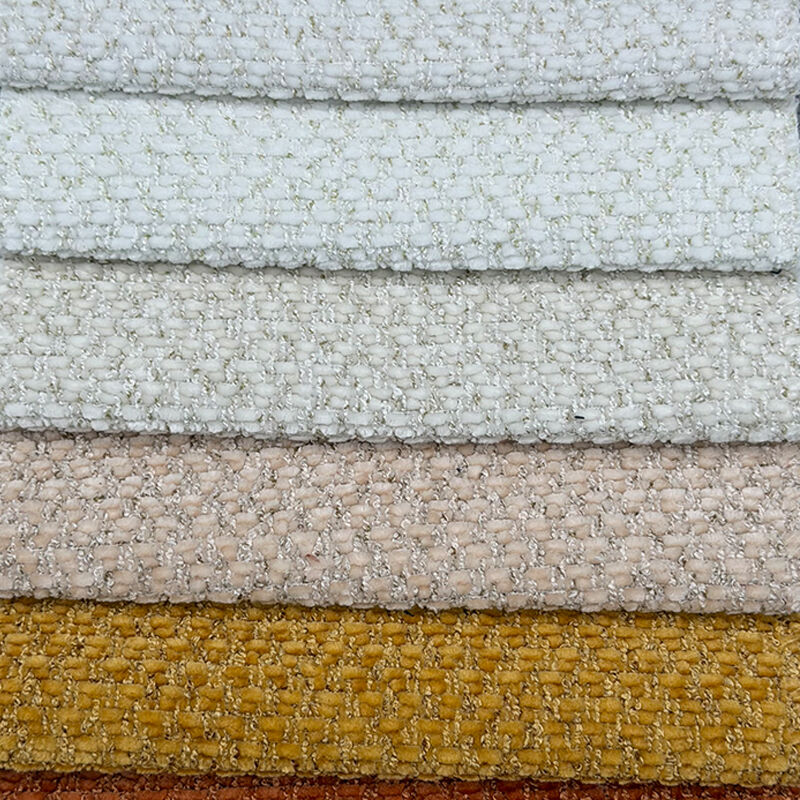 Wejoy Großhandel: Chenille-Stoff aus Polyester, 420 g/m², samtartiger Stoff für Heimtextilien, Polsterstoff, Sofa-Material