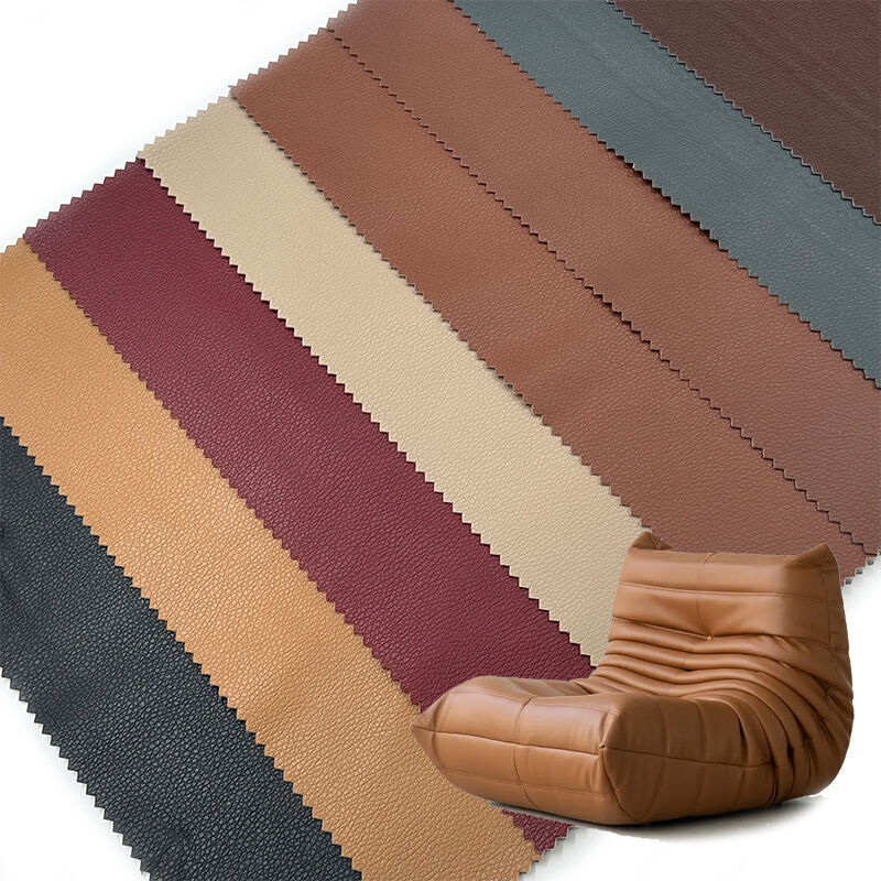 Wejoy Wholesale 310gsm Faux Leather Synthetic Leather Pvc for Sofa Car Upholstery