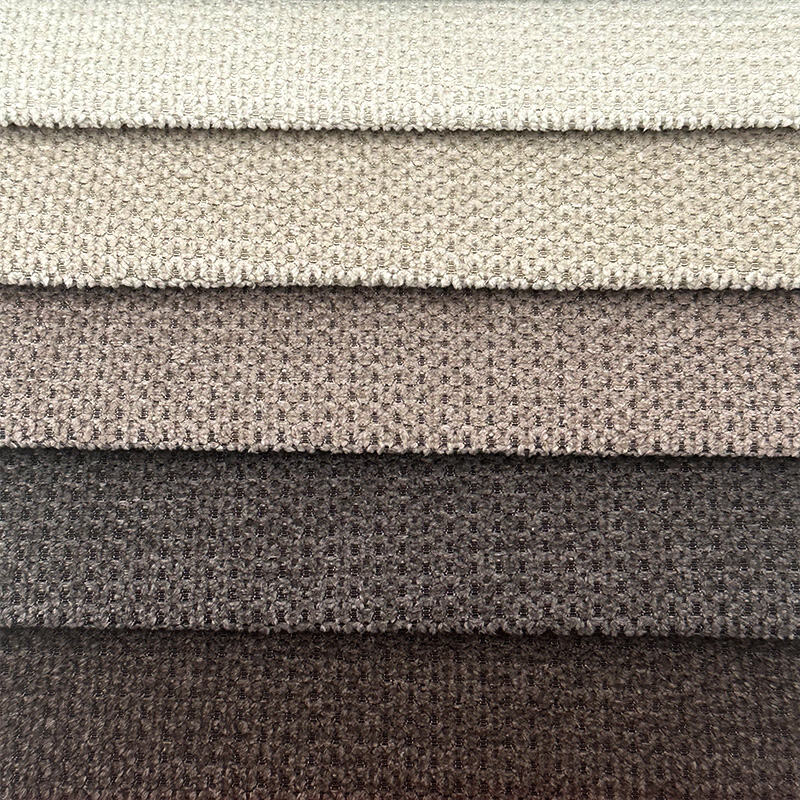 Wejoy New Design 340gsm Imitation Hemp Polyester Linen Fabric for Furniture Sofa Cover