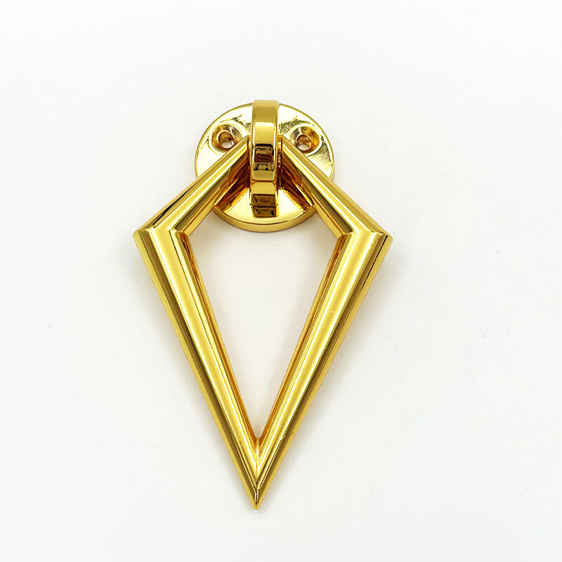 Poignées d'armoire Wejoy en forme de diamant, poignées métalliques texturées à nervures, quincaillerie argentée, dorée ou noire pour bureau