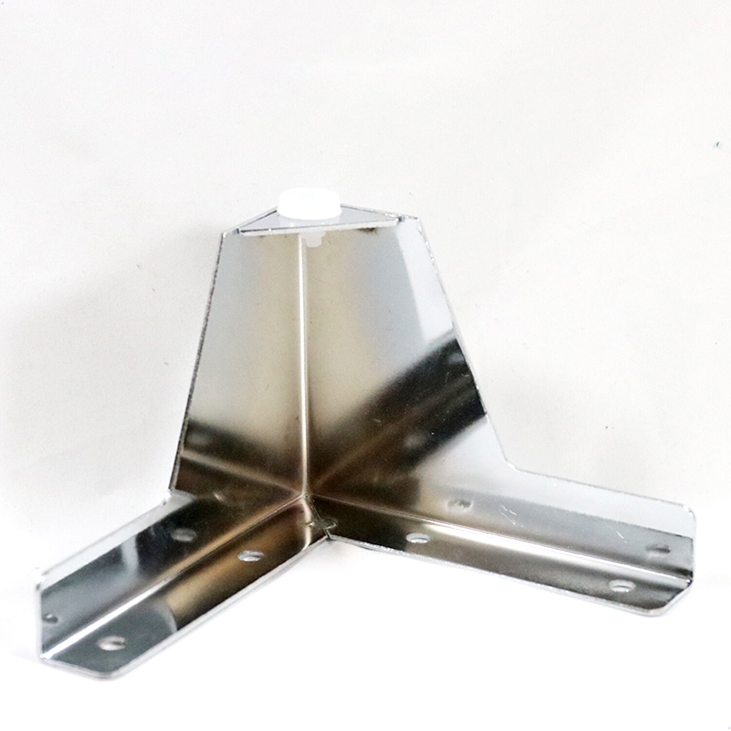 Wejoy Factory Wholesale Modern Gold L-Shaped Chrome Iron Sofa Legs Cabinet Legs for Kitchen Hotel Bedroom Office Building Home Office