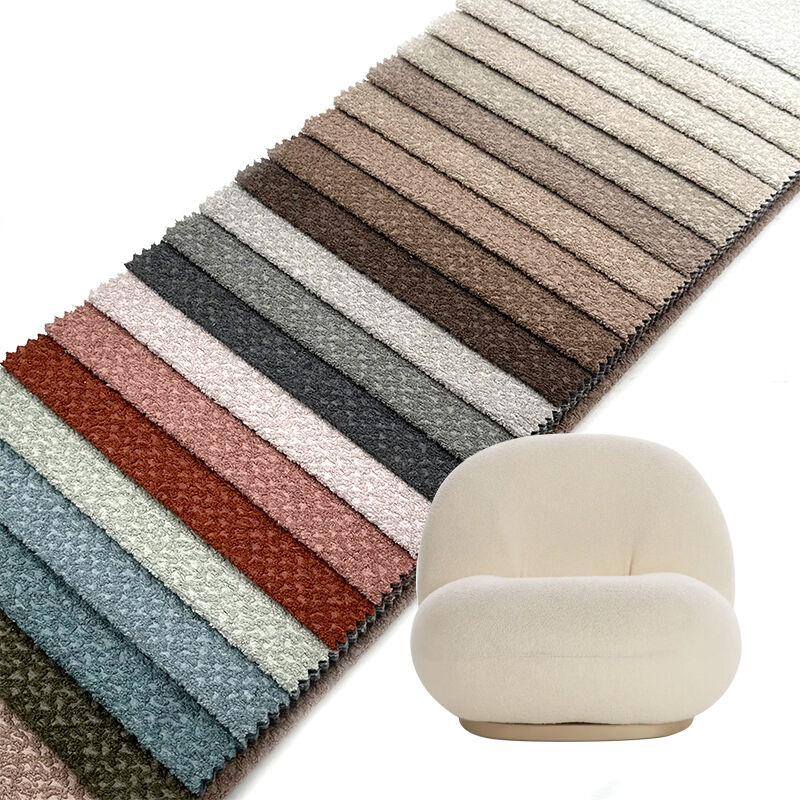 Wejoy High Quality Upholstery Jacquard Tufted Sofa Microfiber Shaggy Chenille Fabric