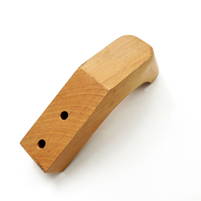 Wejoy New Arrival Furniture Parts 12cm Height Wooden Legs for Sofa