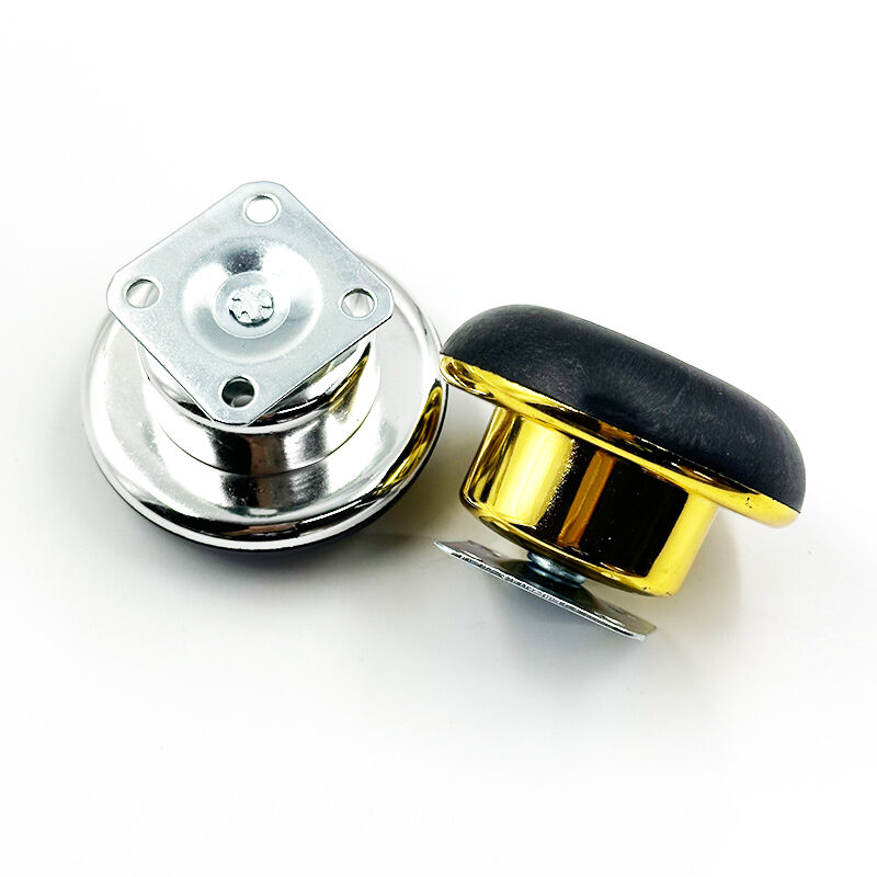 वीजॉय हार्डवेयर एक्सेसरीज़: सोफा और कैबिनेट के लिए ऊंचाई बढ़ाने वाले सुनहरे और चांदी के रंग के धातु और प्लास्टिक के पैर