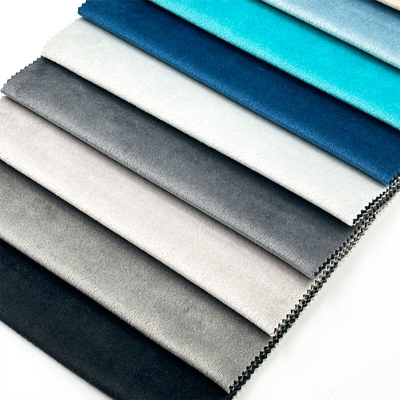 Wejoy Customized Classic Polyester Velvet Fabric Velour Fabric for Sofa Chair Upholstery