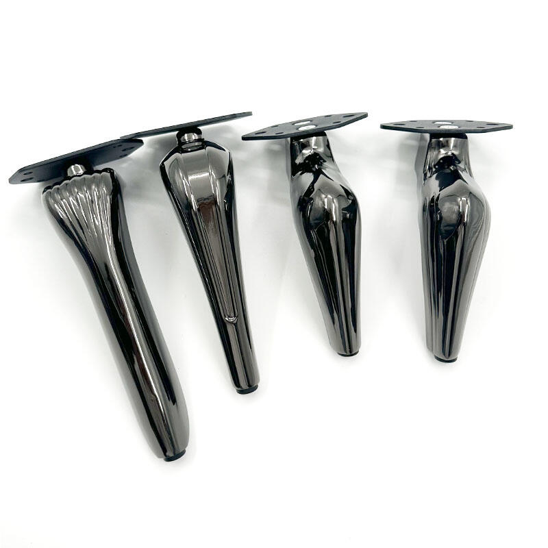 Wejoy Luxury Metal Sofa Hardware Feet Thickened Support Legs for Tea Table Bathroom & TV Cabinet Side Table Legs