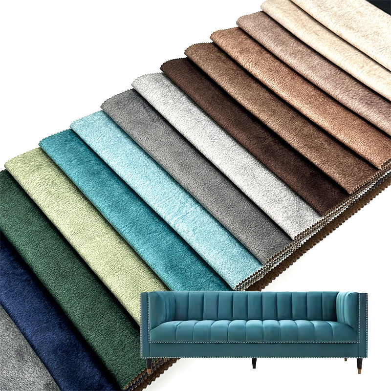 Wejoy 100% Polyester Velvet Printed Upholstery Fabric Printed Knitting Holland Velvet Fabric for Sofa