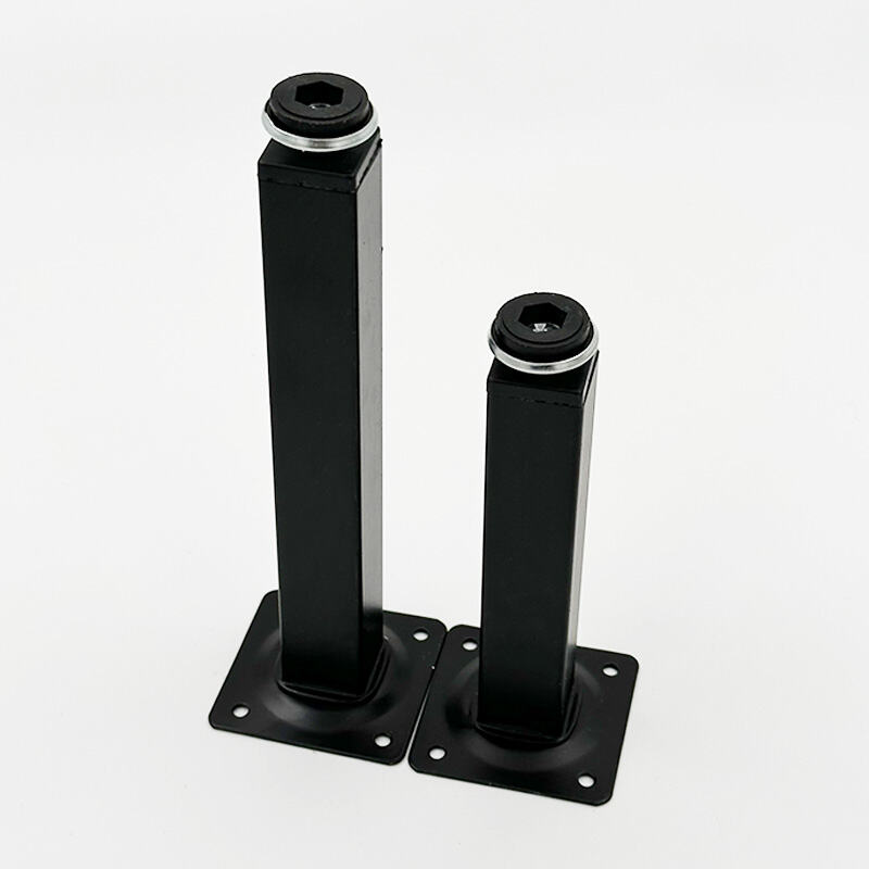 Wejoy Factory Customized Size Cylinder Iron Metal Furniture Legs Furniture Parts