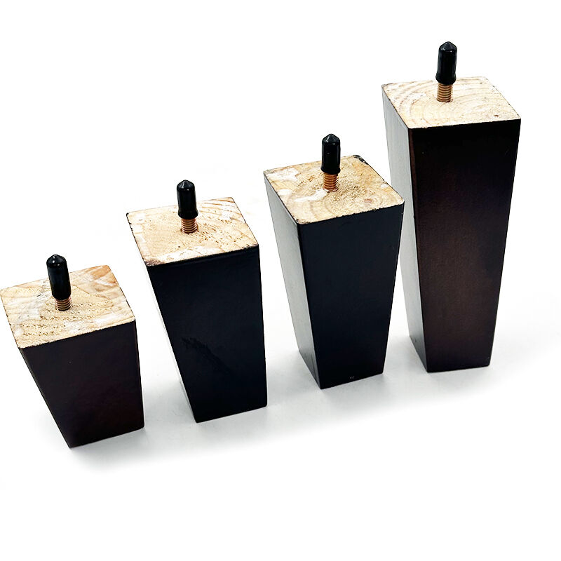 Wejoy Wholesale Furniture Accessories 8cm 10cm 12cm 15cm Height TV Cabinet Legs Wooden Furniture Leg